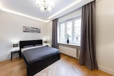 Łóżko lub łóżka w pokoju w obiekcie Apartamenty-MI Crystal