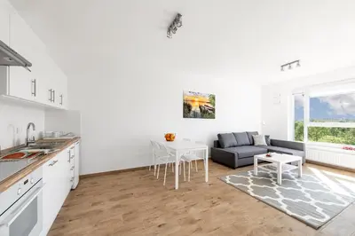 Kuchnia lub aneks kuchenny w obiekcie Warsaw - Aparts Włochy