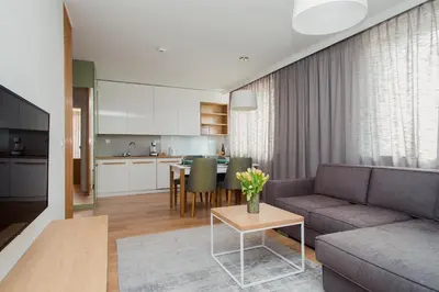 Kuchnia lub aneks kuchenny w obiekcie ShortStayPoland Apartamenty