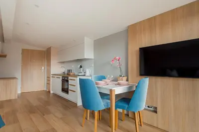 Kuchnia lub aneks kuchenny w obiekcie ShortStayPoland Apartamenty