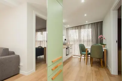 Część wypoczynkowa w obiekcie ShortStayPoland Apartamenty