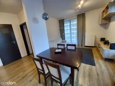 Telewizja i/lub zestaw kina domowego w obiekcie Apartamenty Warszawskie delux Siedmiogrodzka