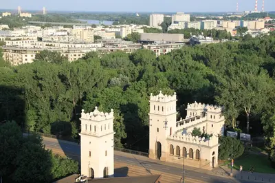 Widok z lotu ptaka na obiekt SMOLNA TOWER exclusive