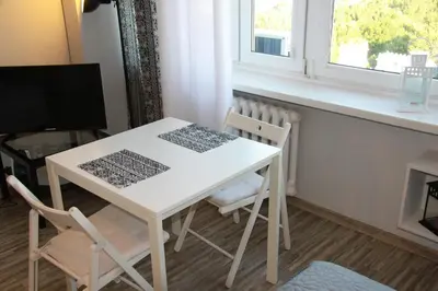 Telewizja i/lub zestaw kina domowego w obiekcie SMOLNA TOWER exclusive