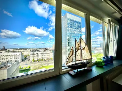 Plan piętra w obiekcie Super Apartament WHITE Warszawa 2x Metro Ścisłe Centrum WiFi 300 Mbs NEW