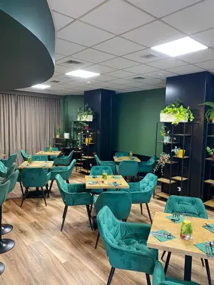 Część wypoczynkowa w obiekcie CKS Warszawa (Centrum Konferencyjno-Szkoleniowe CS Natura Tour)