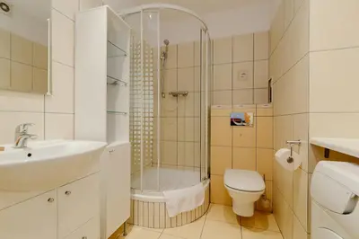 Łazienka w obiekcie ShortStayPoland Św. Wincentego (B7)