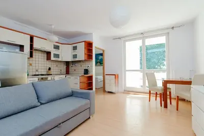 Kuchnia lub aneks kuchenny w obiekcie ShortStayPoland Św. Wincentego (B7)