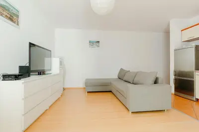 Telewizja i/lub zestaw kina domowego w obiekcie ShortStayPoland Św. Wincentego (B7)