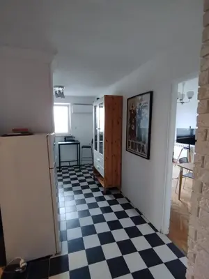 Kuchnia lub aneks kuchenny w obiekcie Warszawa Apartament z Widokiem