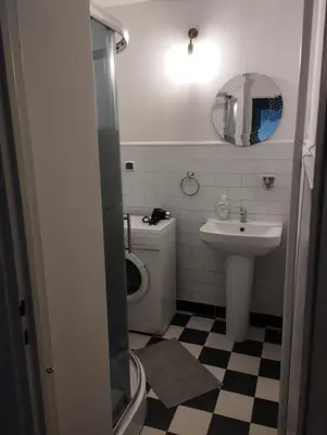 Łazienka w obiekcie Warszawa Apartament z Widokiem