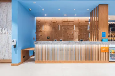 Łazienka w obiekcie Hampton By Hilton Warsaw Reduta