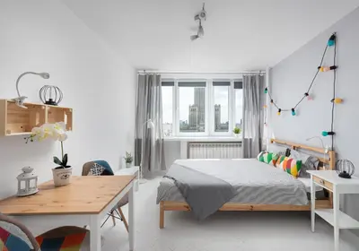 Łóżko lub łóżka w pokoju w obiekcie Bagno Cozy Studio II