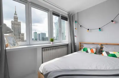 Łóżko lub łóżka w pokoju w obiekcie Bagno Cozy Studio II