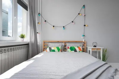 Łóżko lub łóżka w pokoju w obiekcie Bagno Cozy Studio II