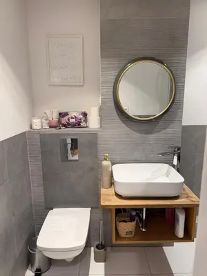 Łazienka w obiekcie Apartament Centrum Warszawy Al Jerozolimskie