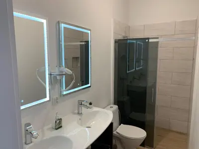 Łazienka w obiekcie Jasna Hotelik self check-in