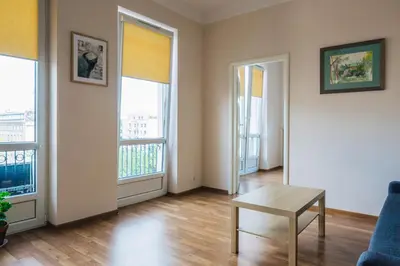 Część wypoczynkowa w obiekcie Apartment Metro Politechnika