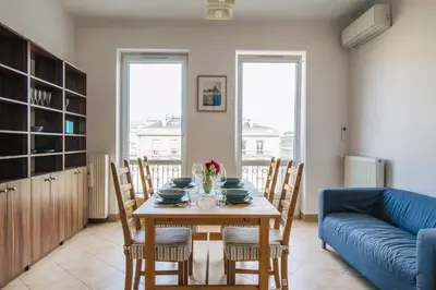 Część wypoczynkowa w obiekcie Apartment Metro Politechnika
