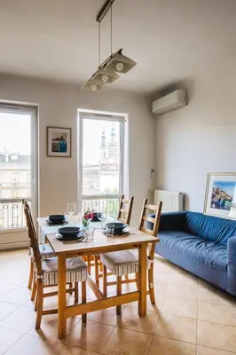 Część wypoczynkowa w obiekcie Apartment Metro Politechnika