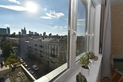 Balkon lub taras w obiekcie Rental Apartments Smolna