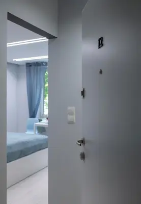 Łóżko lub łóżka w pokoju w obiekcie WLR Apartments - Hoza III