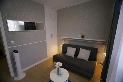 Telewizja i/lub zestaw kina domowego w obiekcie Apartament Hotel Chłodna 15