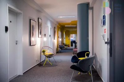 Część wypoczynkowa w obiekcie Bello ApartHostel Private Rooms