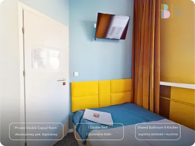 Część wypoczynkowa w obiekcie Bello ApartHostel Private Rooms