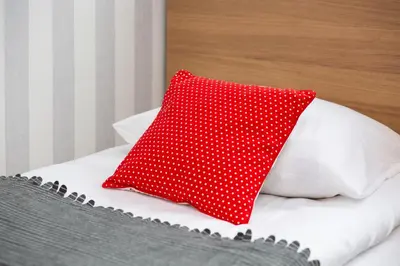 Łóżko lub łóżka w pokoju w obiekcie Apartment Warsaw Puławska by Noclegi Renters