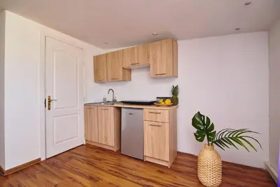 Kuchnia lub aneks kuchenny w obiekcie Regem Apartments Waryńskiego