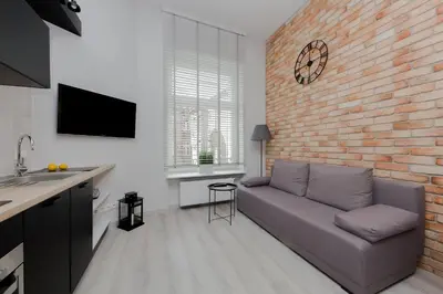 Telewizja i/lub zestaw kina domowego w obiekcie 4 ECO Apart Chateau Jagiellonska 22 Warszawa Old Town