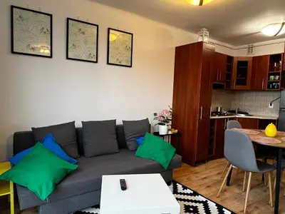 Kuchnia lub aneks kuchenny w obiekcie OhMyHome - View Apartment Marszałkowska