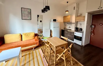 Kuchnia lub aneks kuchenny w obiekcie OhMyHome - Sunny Apartment in City Center