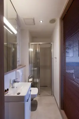 Łazienka w obiekcie Aparthotel City Break Wolska