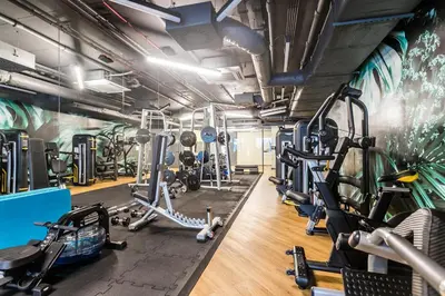 Centrum fitness w obiekcie Mennica Residence Apartments by P&O Serviced Apartments