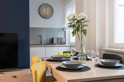 Plan piętra w obiekcie Nowogrodzka 38 Serviced Apartments
