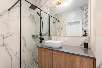 Łazienka w obiekcie BG Premium Apartments Browary Warszawskie