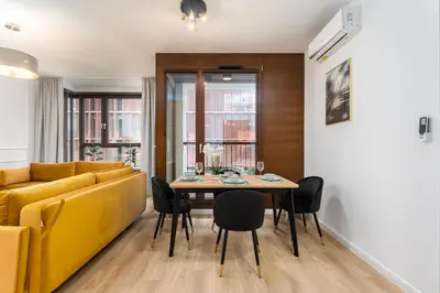 Część wypoczynkowa w obiekcie BG Premium Apartments Browary Warszawskie