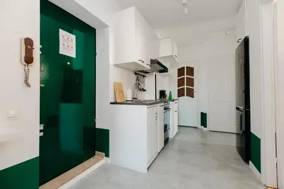 Kuchnia lub aneks kuchenny w obiekcie ShortStayPoland Marszałkowska (B12)