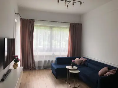 Telewizja i/lub zestaw kina domowego w obiekcie Mlociny Apartment