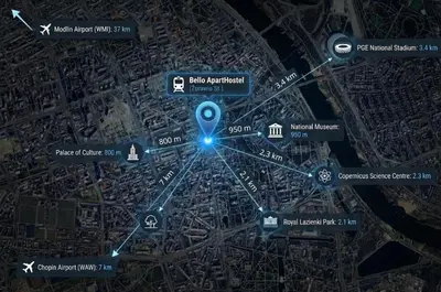 Plan piętra w obiekcie Kapsuły Bello ApartHostel