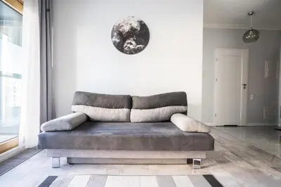Część wypoczynkowa w obiekcie VipWarsawApartments Diamond Mennica Residence