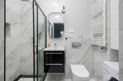 Łazienka w obiekcie VipWarsawApartments Cytryn Mennica Residence