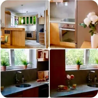 Kuchnia lub aneks kuchenny w obiekcie Silent Apartment Center