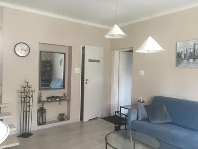Część wypoczynkowa w obiekcie Apartament Młociny