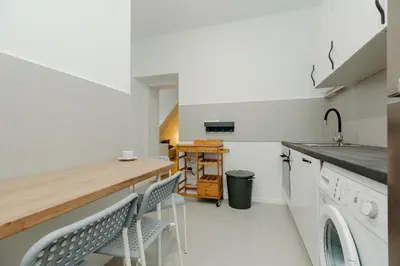 Kuchnia lub aneks kuchenny w obiekcie ShortStayPoland Piękna (B20)