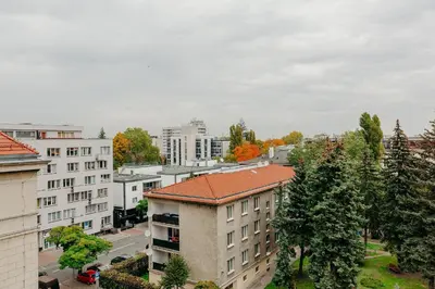 Budynek, w którym mieści się apartament