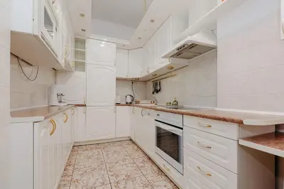 Kuchnia lub aneks kuchenny w obiekcie ShortStayPoland Piwna (B25)
