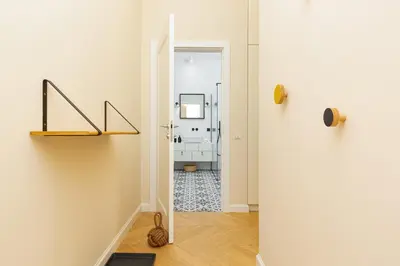 Plan piętra w obiekcie Apartments Warsaw Targowa by Noclegi Renters